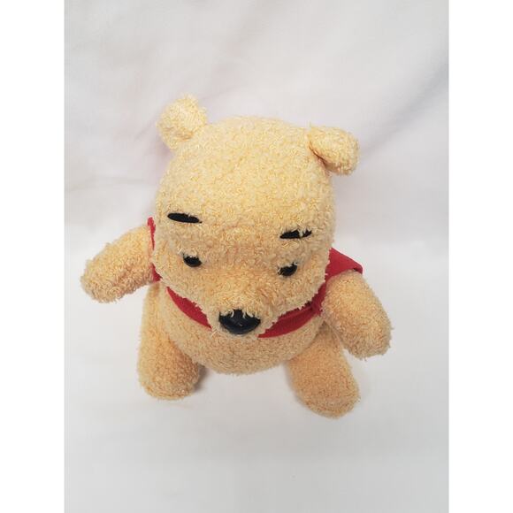 Vintage Disney Winnie The Pooh Signing Plush Toy With Movable Joints - Picture 7 of 9